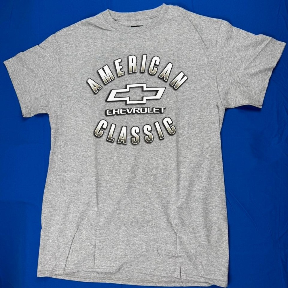 Chevrolet American Classic Graphic T Shirt Grey Size M GM Licensed - Picture 4 of 6